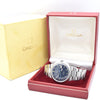 1969 Omega Geneve  dynamic with Gorgeous matte blue Dial Model 136.033 in steel with box