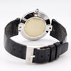 1977 Alfred Dunhill silver 925 sterling 'Green Bulls eye' swiss quartz dress Wristwatch with strap - buckle - box (Copy)