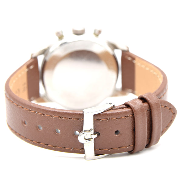 19 lop59 Omega Classic & beautiful dress Chronograph seamaster model ref 2907 with fantastic original dial - Bracelet & Strap