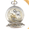 1930s Alpina "Niello" Silver Full Hunter Pocket Watch - Stunning Art Deco Show Stopper