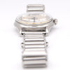1950s Cyma Watersport steel wristwatch original all-Arabic military dial on rare GF Bonklip bracelet