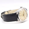 1948 Tudor Oyster Ref 7804 steel watch with original explorer-style dial, 34mm, patent Oyster crown