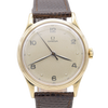 1947 Omega Dress Watch in Solid 9ct Gold English Case stunning dial all original caliber 283