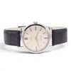 1962 Omega sharp Seamaster Automatic Wristwatch Model 14761 Original Off-White onyx markers dial