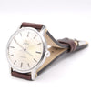 1968 Omega sharp Geneve Automatic Model 165.070 with Stunning original silver satin dial + Box