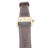 1970s Classic  Rare Cartier Tank Must De with 'Lemon' Roman Numeral Dial box, Buckle & Card