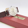 1968 Omega sharp Geneve Automatic Model 165.070 with Stunning original silver satin dial + Box