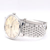 1962 Omega Seamaster Automatic De Ville tanned Dial Model 14765 Cal 552 on Flat Beads of Rice Bracelet