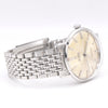 1962 Omega Seamaster Automatic De Ville tanned Dial Model 14765 Cal 552 on Flat Beads of Rice Bracelet