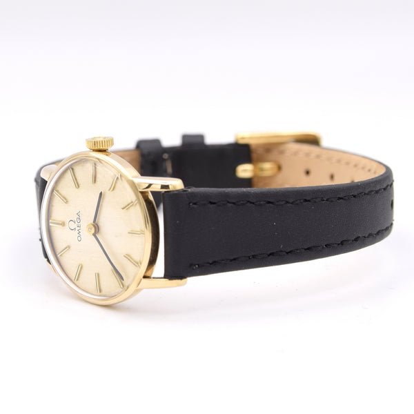 1972 Solid 9ct Gold Ladies Omega Wristwatch - Ref. 511.5137 - Cal. 625 - Box & Buckle