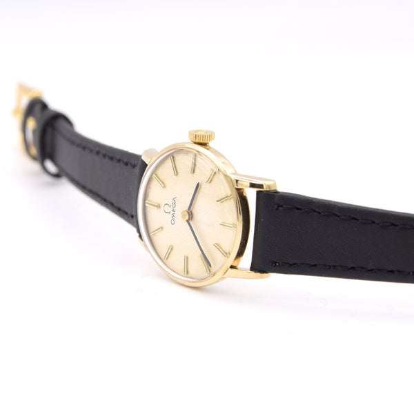 1972 Solid 9ct Gold Ladies Omega Wristwatch - Ref. 511.5137 - Cal. 625 - Box & Buckle