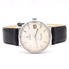 1963 Omega Automatic Seamaster De Ville Date Model 166.020 Wristwatch with Linen Dial - Hippocampus