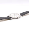 1963 Omega Automatic Seamaster De Ville Date Model 166.020 Wristwatch with Linen Dial - Hippocampus