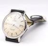 1963 Omega Automatic Seamaster De Ville Date Model 166.020 Wristwatch with Linen Dial - Hippocampus