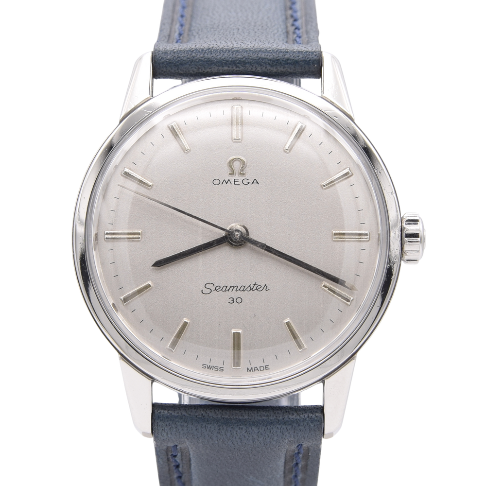 1962 Stunning Omega Seamaster 30 Model 135.007 Fully restored Manual Wind with vertical satin dial