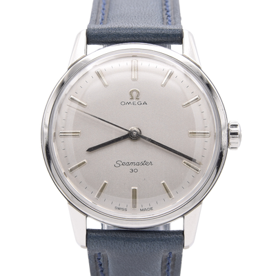 1962 Stunning Omega Seamaster 30 Model 135.007 Fully restored Manual Wind with vertical satin dial