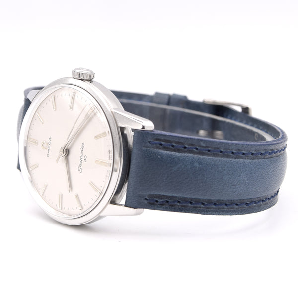 1962 Stunning Omega Seamaster 30 Model 135.007 Fully restored Manual Wind with vertical satin dial