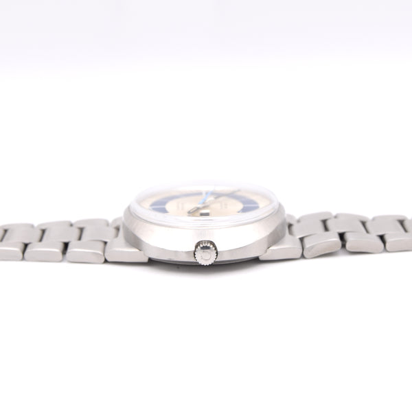 1969 Omega Geneve Dynamic Automatic Day - Date model 166.079 Two Tone bullseye Dial Fernando Fontana