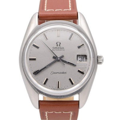 1969 Omega Seamaster Automatic watch with striking 'Sparkle' original dial with Date Model 166.067