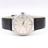 1965 Rolex Oyster Perpetual chronometer certified Model 1002 with satin silvered Dial in Stainless Steel