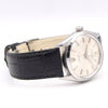 1965 Rolex Oyster Perpetual chronometer certified Model 1002 with satin silvered Dial in Stainless Steel