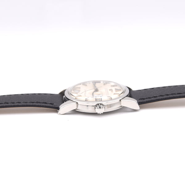 1965 Omega Automatic Seamaster Model 166.009 Calendar Model steel with onyx baton dial