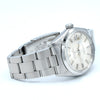 1971 Rolex Oyster Perpetual Date Model 1500 with Rare satin Silver "Radial Dial" in Stainless Steel on Oyster Bracelet