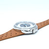 1973 Omega Geneve Dynamic Automatic Day Date with Two Tone Silver and Blue Bullseye Dial Model 166.107