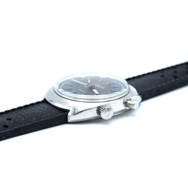 1969 Omega Chronostop Genéve Date Model 146.009 Grey Sloped Dial in Stainless Steel