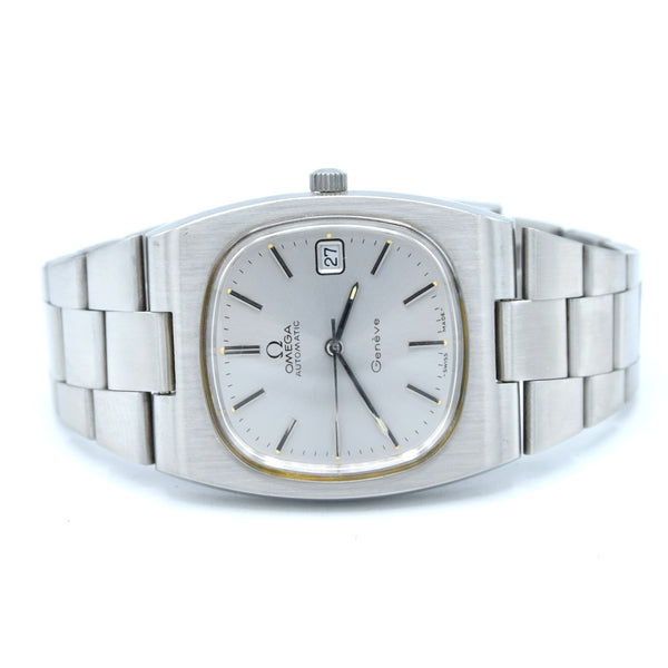 1973 Omega Geneve Automatic Date in Stainless Steel Model 166.0191 