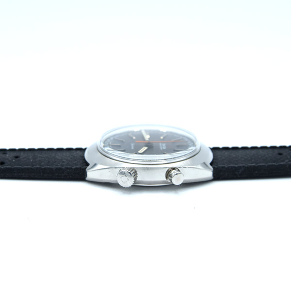 1969 Omega Chronostop Genéve Date Model 146.009 Grey Sloped Dial in Stainless Steel