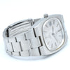 1973 Omega Geneve Automatic Date in Stainless Steel Model 166.0191 "TV Dial" satin silver