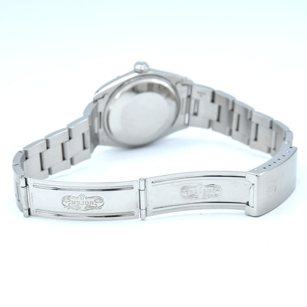 1971 Rolex Oyster Perpetual Date Model 1500 with Rare satin Silver 