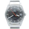 1968 Omega Rare Geneve Automatic Model 166.014 Grey Graphite on cool original bracelet Cal 565