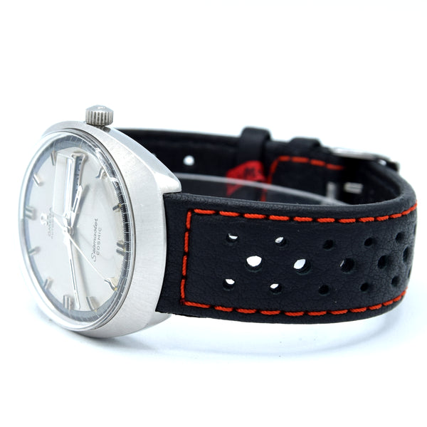1968 Omega Seamaster Cosmic Spanish Day/Date Model 166.035 in Stainless Steel Moncoque Case