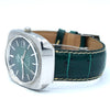 1973 Omega Genève Automatic Large Hooded Model 166.0164 with rare emerald green Dial