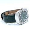 1973 Omega Genève Automatic Large Hooded Model 166.0164 with rare emerald green Dial