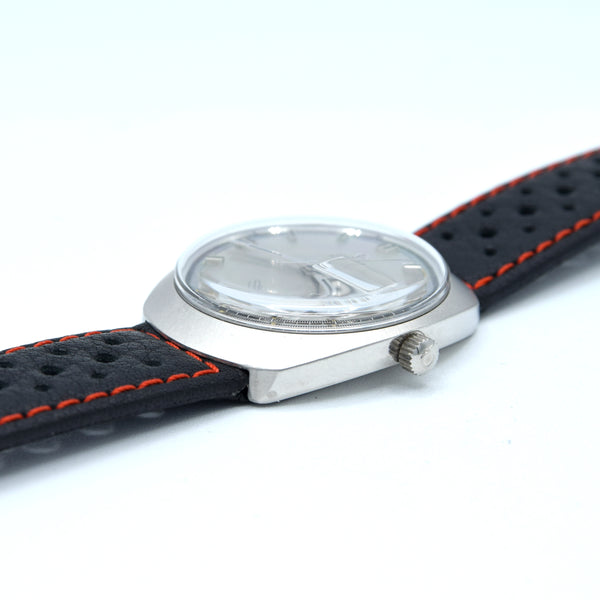 1968 Omega Seamaster Cosmic Spanish Day/Date Model 166.035 in Stainless Steel Moncoque Case