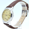 1950 Omega Military Style Manual Wind Wristwatch with Stunning Patina & Arabic Numerals Model 2622 in Stainless Steel