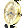 1988 Ladies Cartier 'Must de' Vendôme with Rare spider web Roman Dial - 925 Silver Gilt box & papers