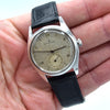 1944 Rolex Oyster Model 4377/4461 in 34mm Stainless Steel Oyster Case with Rare Roman Numerals and Sub Seconds Dial