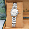 1971 Rolex Oyster Perpetual Date Model 1500 with Rare satin Silver "Radial Dial" in Stainless Steel on Oyster Bracelet