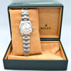 1971 Rolex Oyster Perpetual Date Model 1500 with Rare satin Silver "Radial Dial" in Stainless Steel on Oyster Bracelet