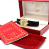 1988 Ladies Cartier 'Must de' Vendôme with Rare spider web Roman Dial - 925 Silver Gilt box & papers