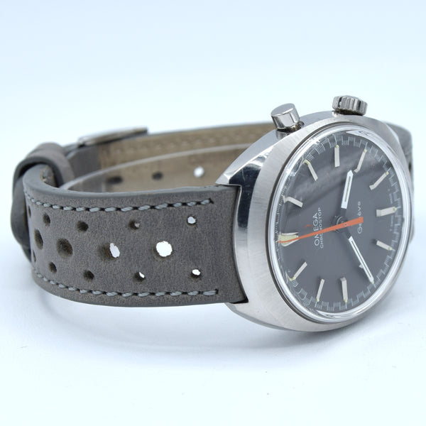 1969 Omega Chronostop Genéve Model 145.009 with Grey Sloped Dial in Stainless Steel