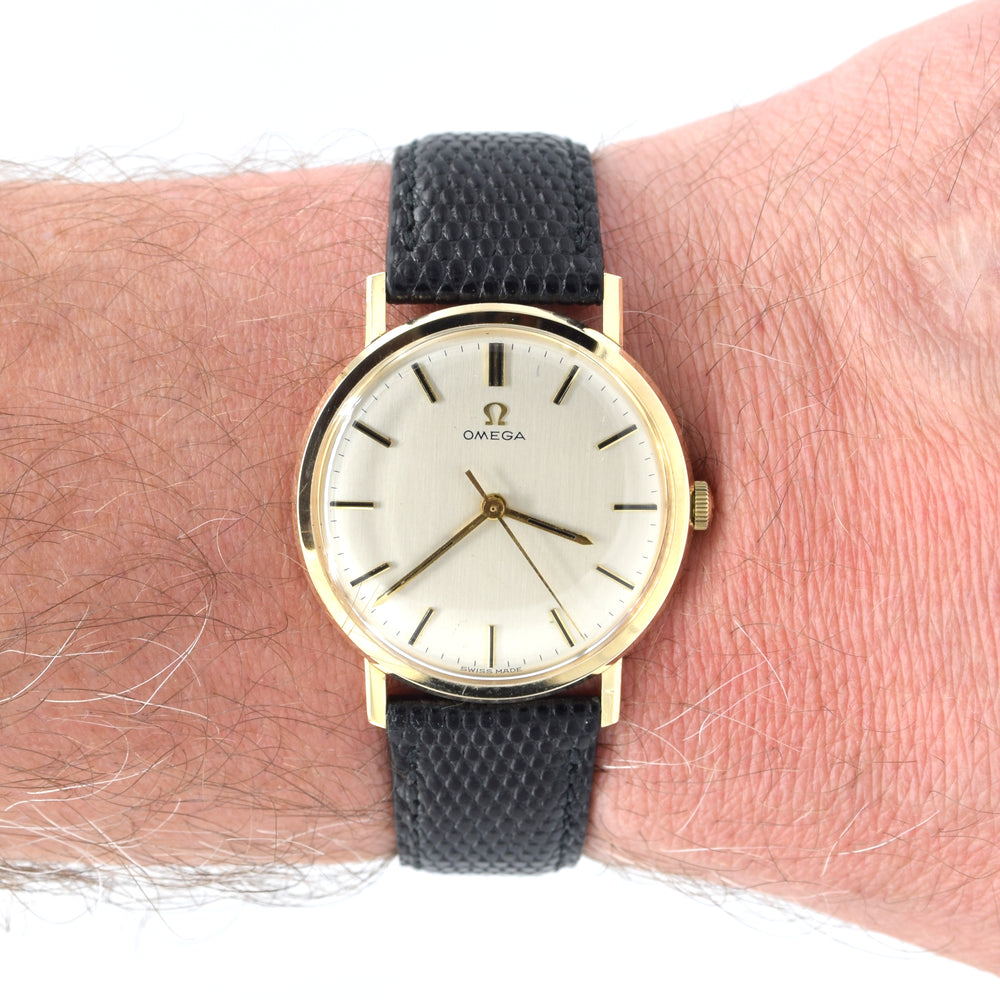 1968 Omega 9ct Gold Wristwatch All Original full box set - original receipt Model 131.5016