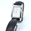 1990s Ladies Baume & Mercier Hampton MV045139 Quartz Wristwatch with White Dial on Deployment