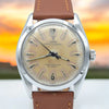 1957 Tudor Oyster 'Elegante' Wristwatch Model 7960 with rare patina Dial in Stainless Steel + Box