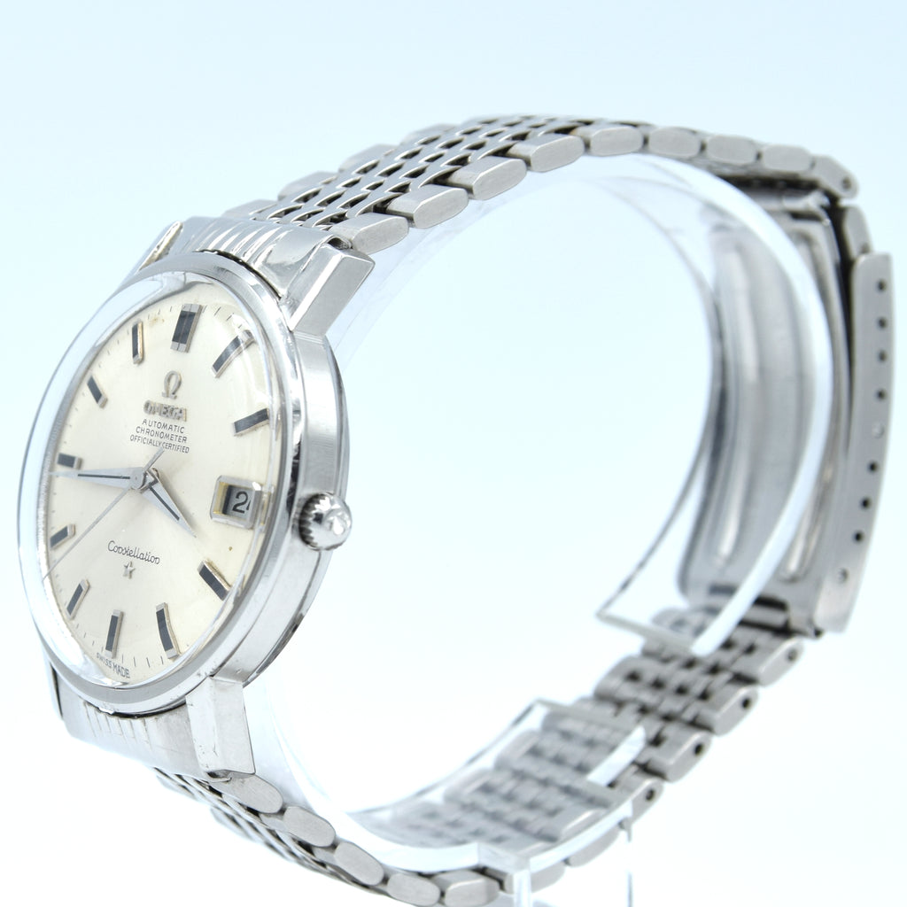 1968 Omega Constellation Automatic with Date in 18ct Gold Model 168.004 with 18ct Gold Dial