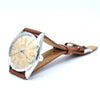 1957 Tudor Oyster 'Elegante' Wristwatch Model 7960 with rare patina Dial in Stainless Steel + Box